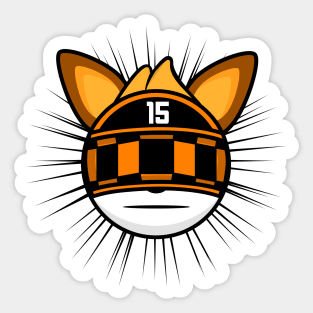 VR Gamer Fox Strattzr Sticker